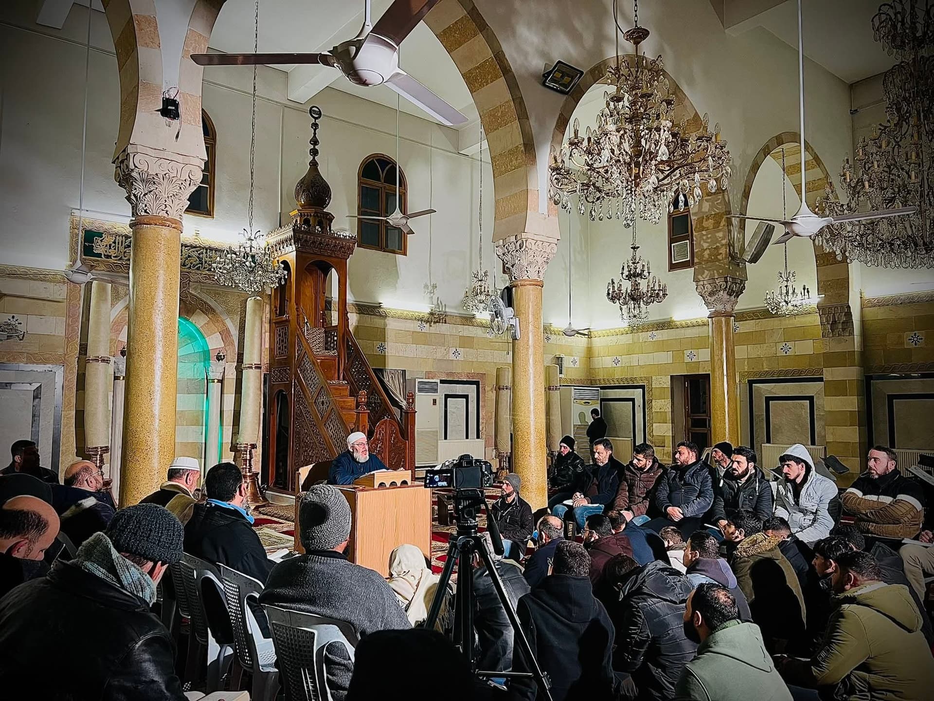 #الآن  14/1/2026 من درس "السيرة النبوية" للشيخ محمد الفحام بعد صلاة المغرب في مسجد الشيخ محيي الدين بن عربي في منطقة الصالحية..