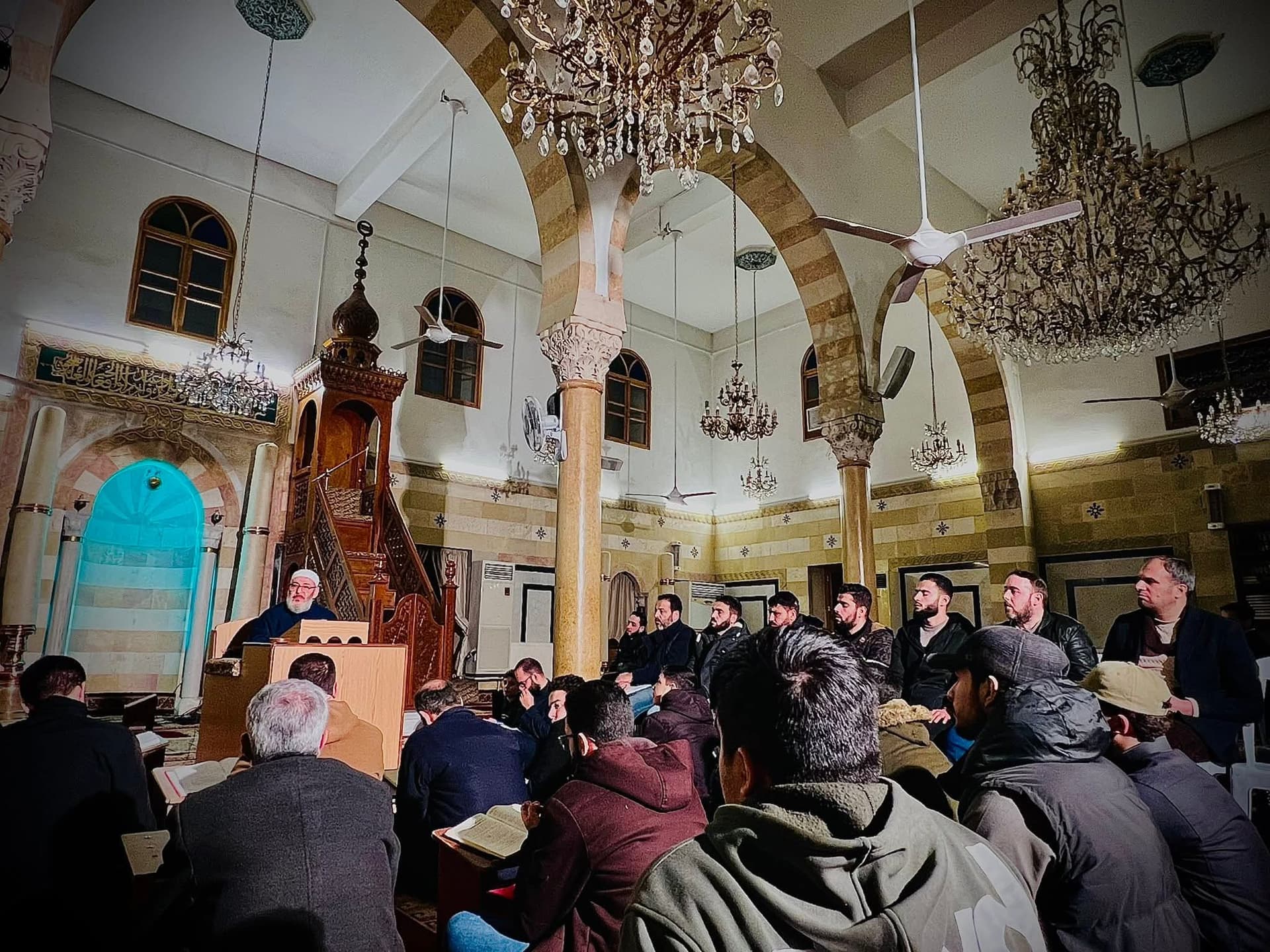 #الآن  4/2/2026 من درس "السيرة النبوية" للشيخ محمد الفحام بعد صلاة المغرب في مسجد الشيخ محيي الدين بن عربي في منطقة الصالحية..